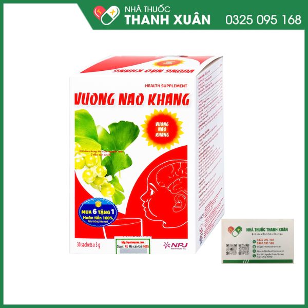 Vương Não Khang - Cốm dưỡng não, hỗ trợ giấc ngủ